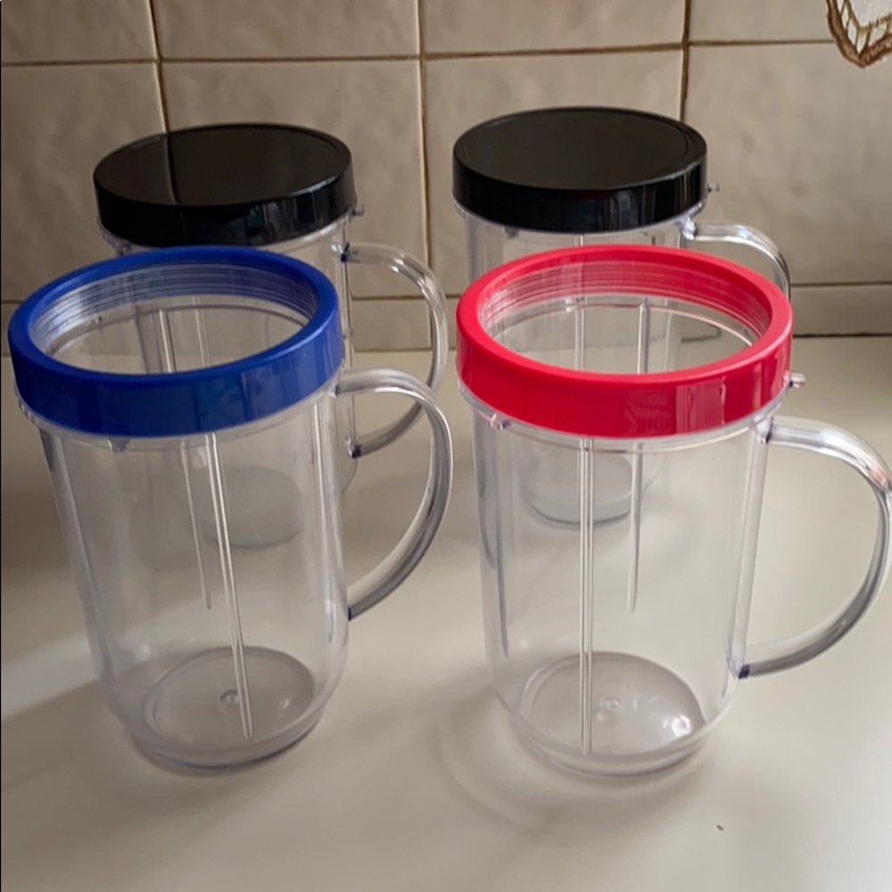 4 piece magic bullet cups
